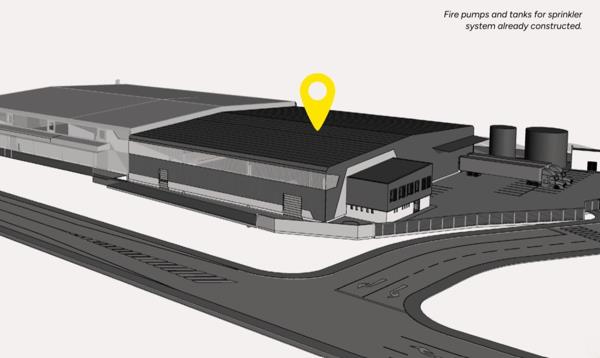 4 112 m² Industrial space