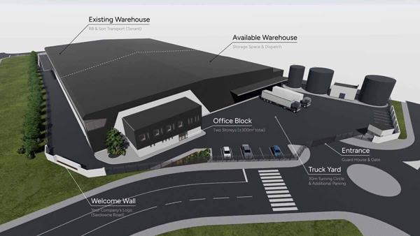 4 112 m² Industrial space