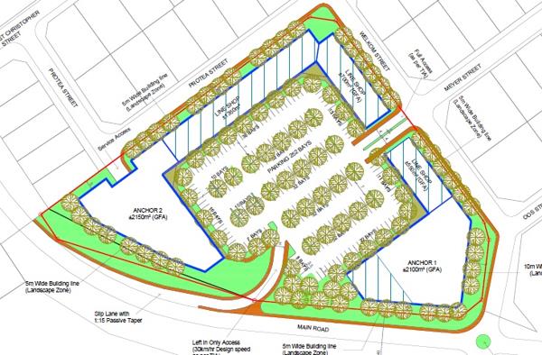 9 900 m² Commercial space