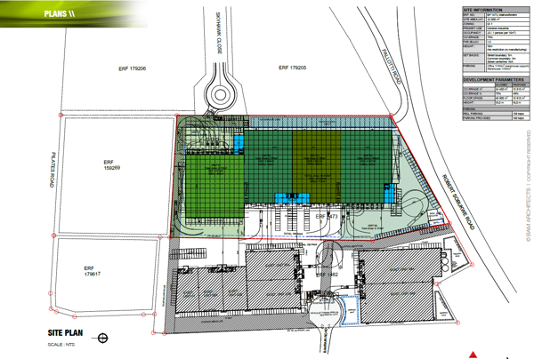15 815  m² Industrial space