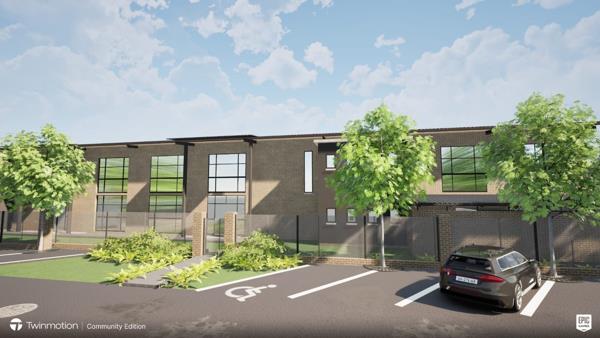 320  m² Industrial space