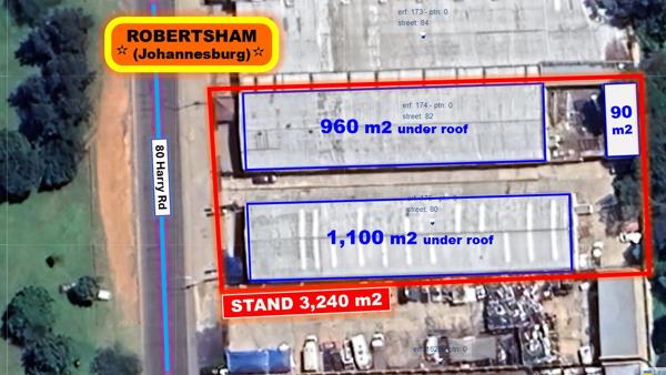 2 150 m² Industrial space