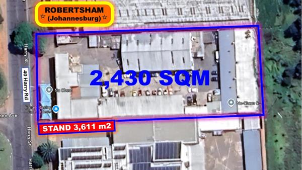 2 430 m² Industrial space