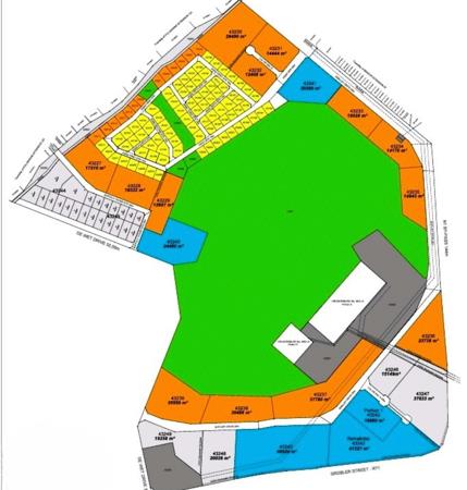 1 025 m² Land