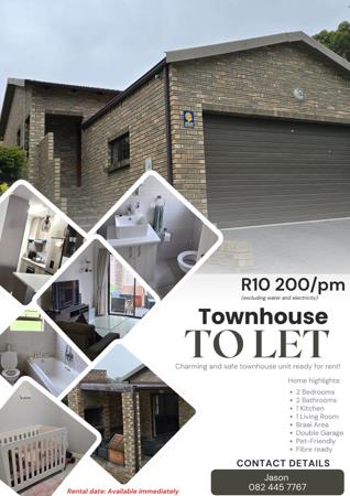 2 Bedroom Townhouse