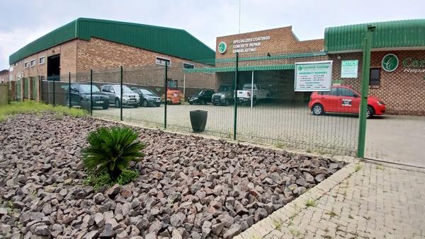 624 m² Industrial space