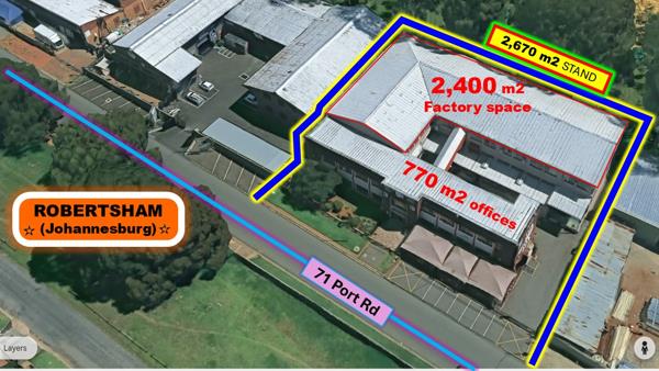 3 170  m² Industrial space