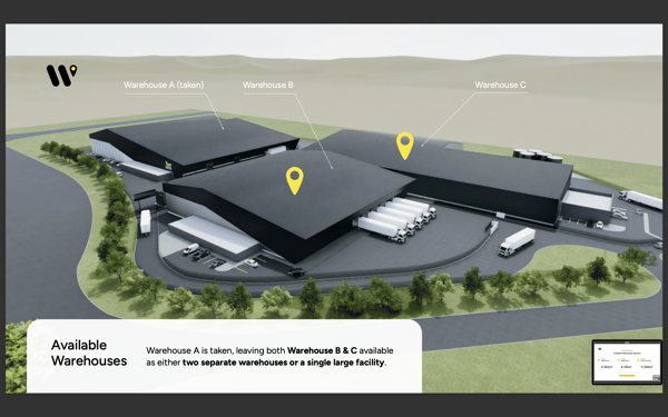11 000  m² Industrial space