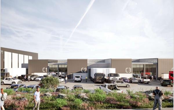 1 310  m² Industrial space