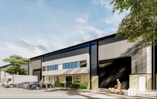 565  m² Industrial space