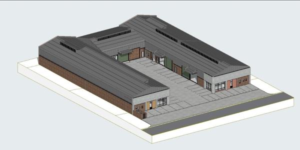 1 980  m² Industrial space