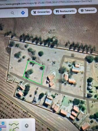 1 500 m² Land