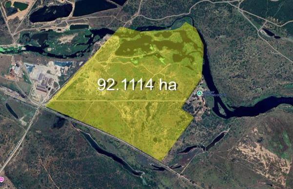 92.1 ha Land
