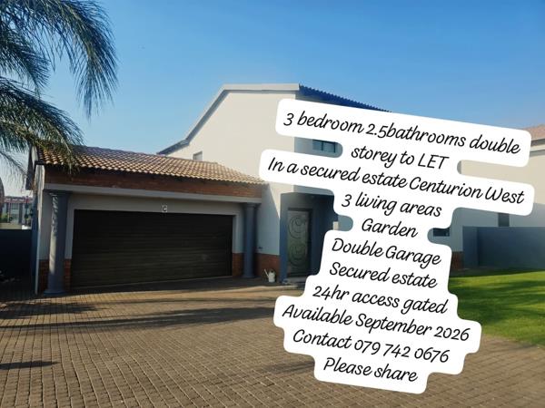 3 Bedroom House
