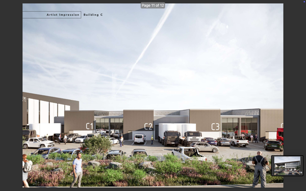 267  m² Industrial space