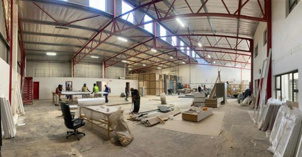 850  m² Industrial space