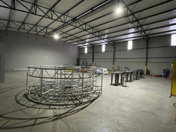 632  m² Industrial space