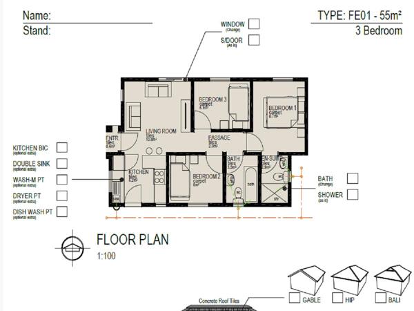 3 Bedroom House