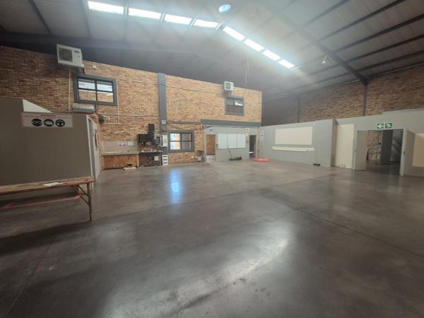 600  m² Industrial space