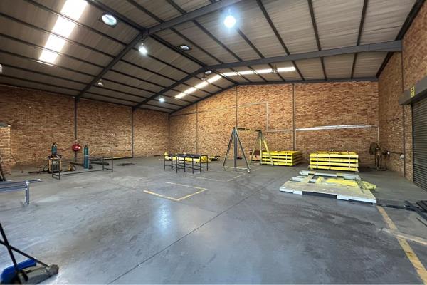 600  m² Industrial space
