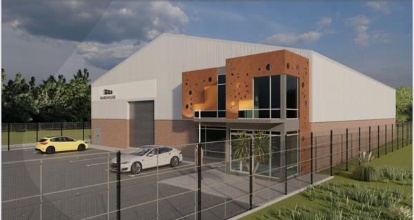 900 m² Industrial space
