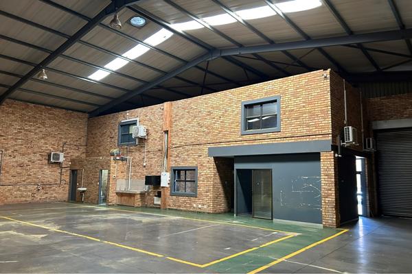 600  m² Industrial space