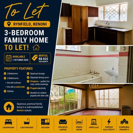 3 Bedroom House