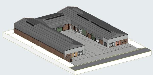 2 010  m² Industrial space