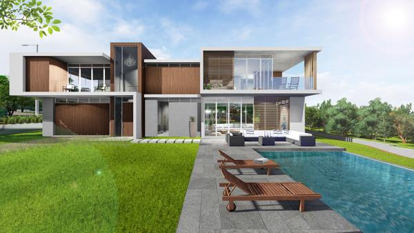990 m² Land