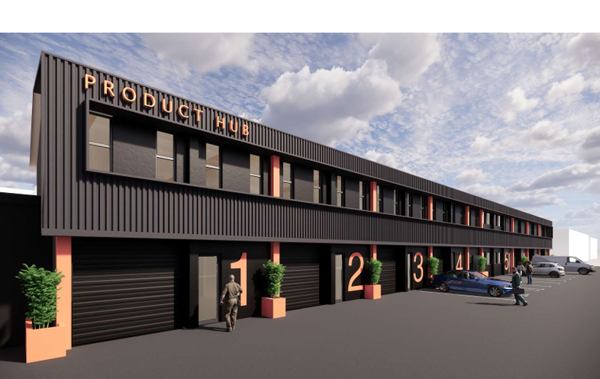 203  m² Industrial space