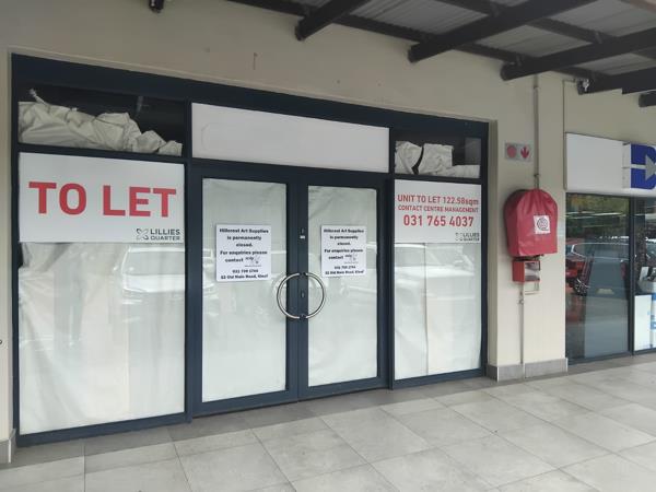 122.6  m² Retail Space