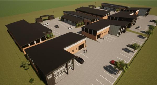 566  m² Commercial space