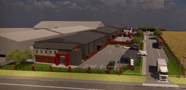 1 026  m² Industrial space