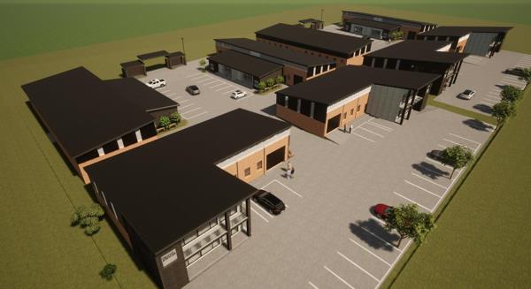 566 m² Industrial space