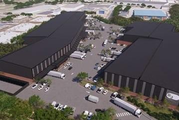 2 200 m² Industrial space