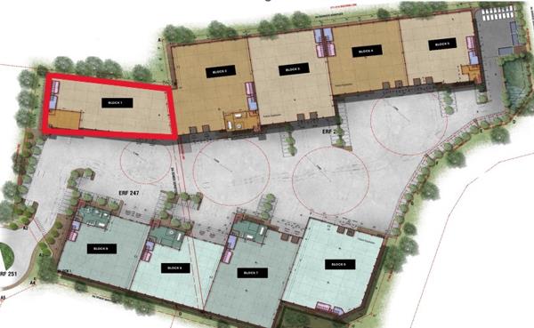 2 350  m² Industrial space