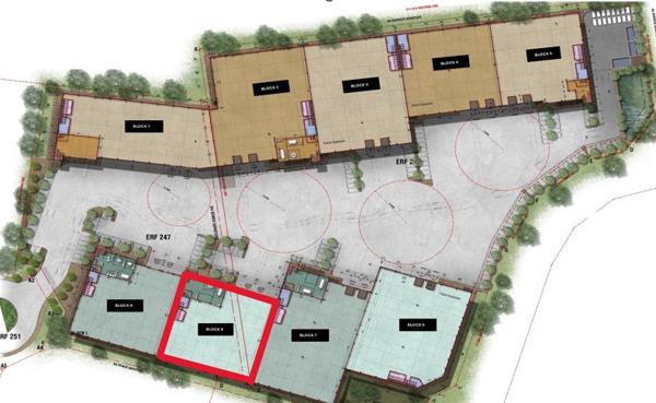 2 250  m² Industrial space