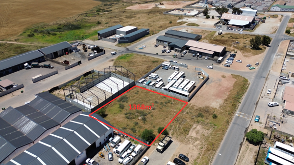1 368 m² Industrial space