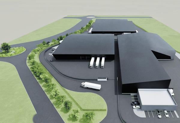 11 000  m² Industrial space