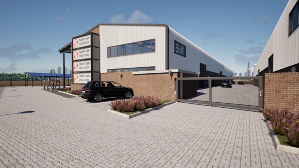 657  m² Industrial space