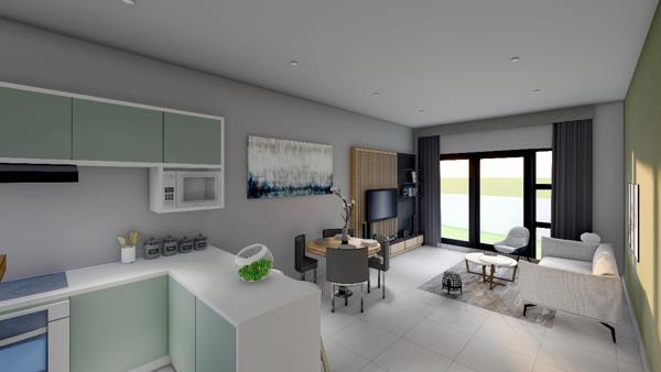 2 Bedroom Simplex
