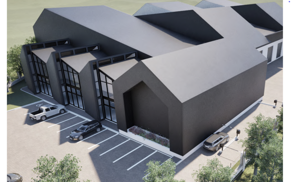 775  m² Industrial space