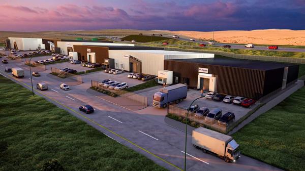 976  m² Industrial space