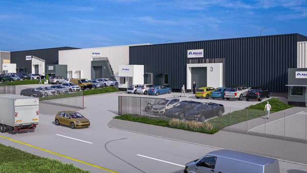 964  m² Industrial space