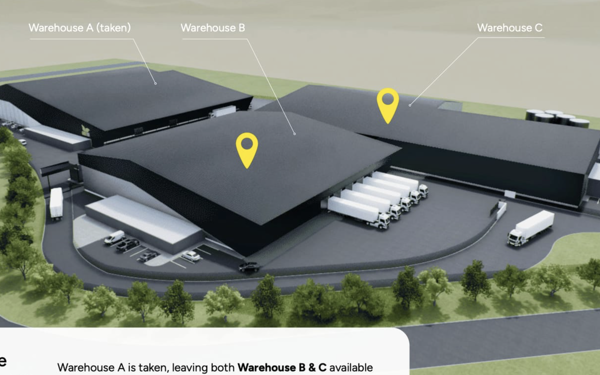 11 000  m² Industrial space
