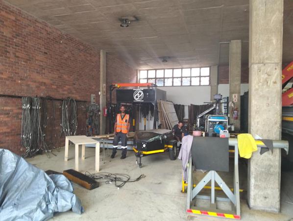 417  m² Industrial space