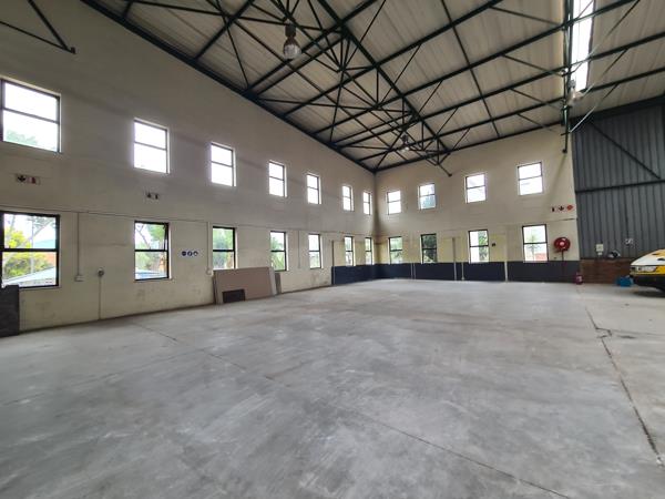 1 550 m² Industrial space