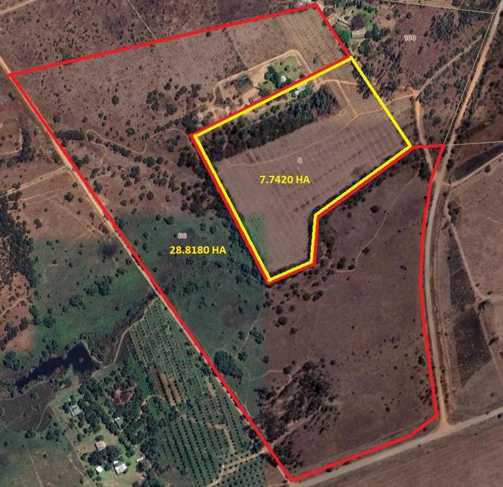 36.5 ha Farm with House