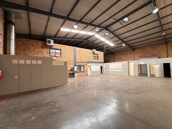 600  m² Industrial space