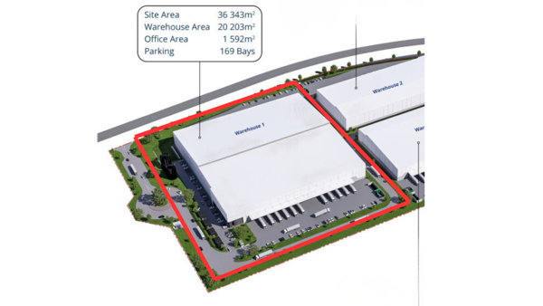 21 795 m² Industrial space
